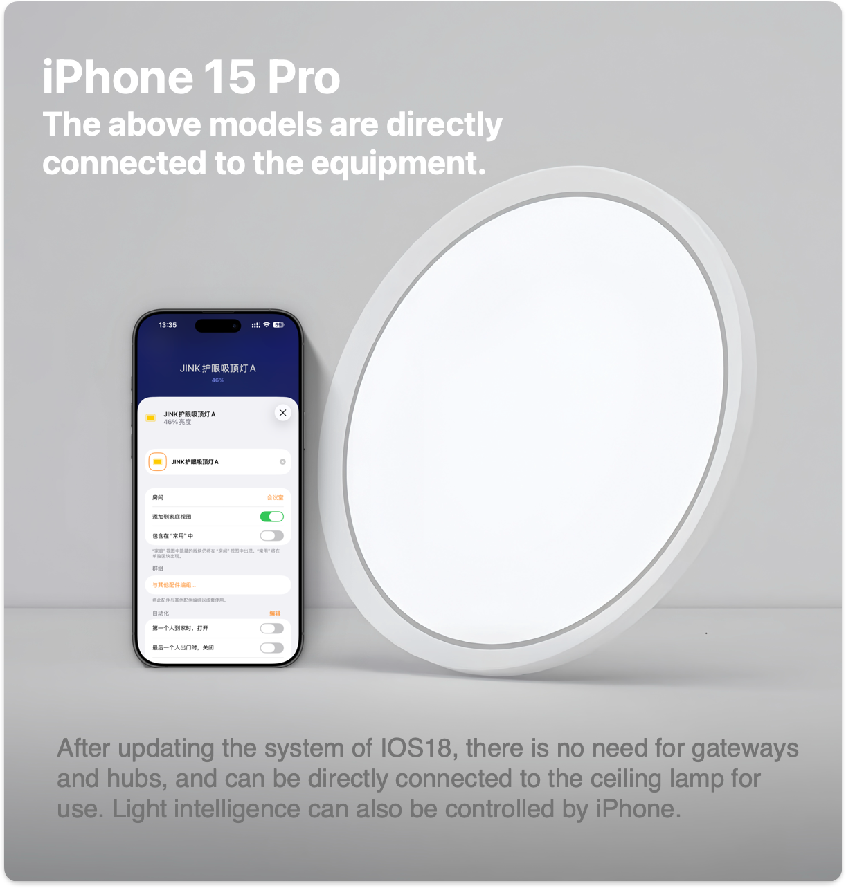 JINK Eye-protecting Ceiling lamp A