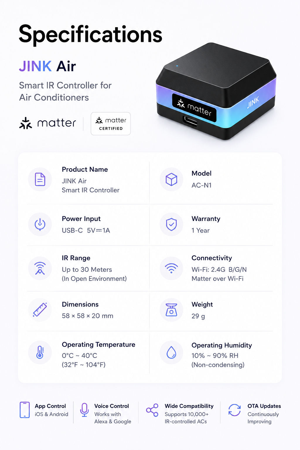 JINK Conditioner Companion Air
