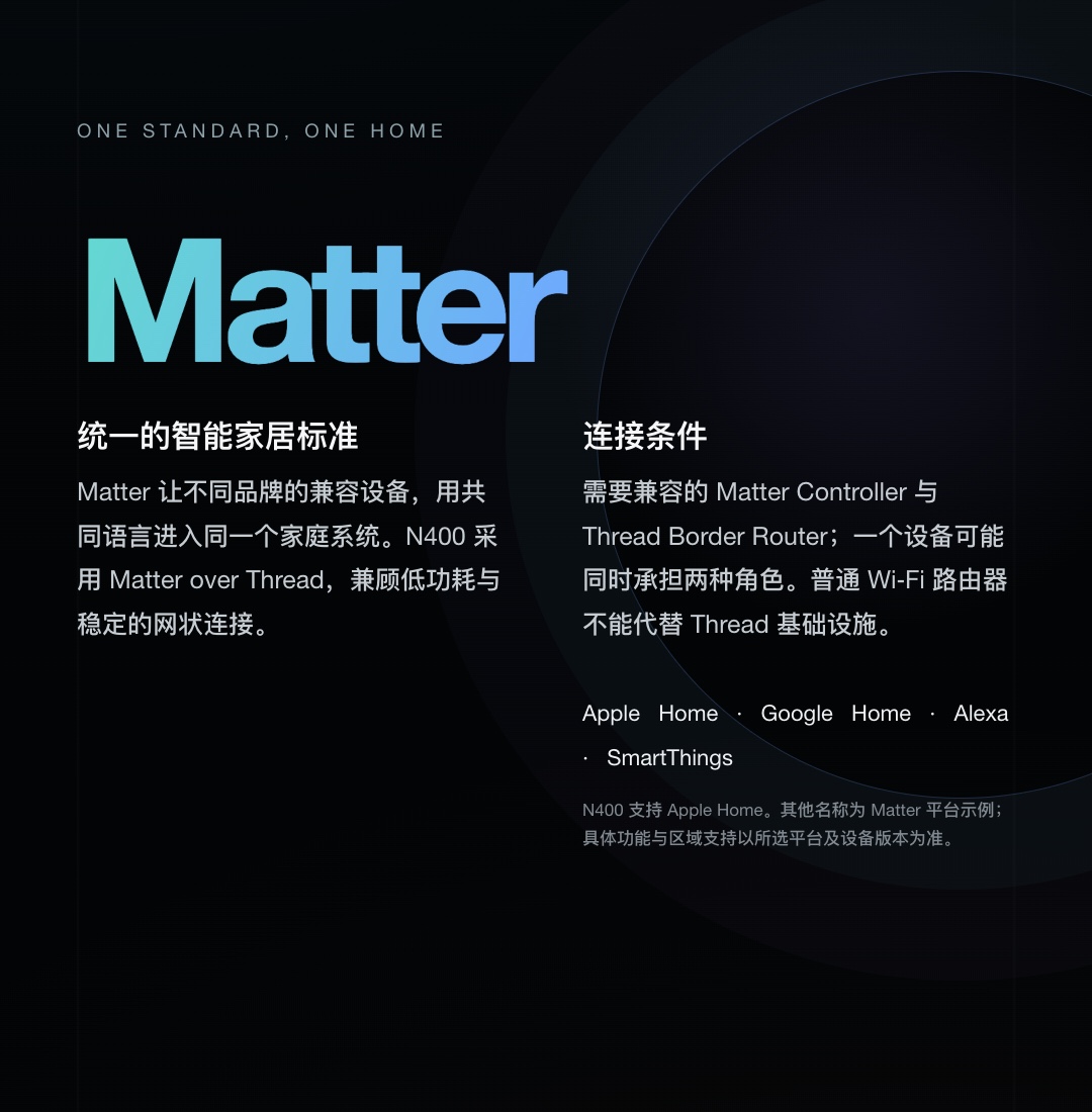 JINK Lock N400 · Matter 与 Thread 连接