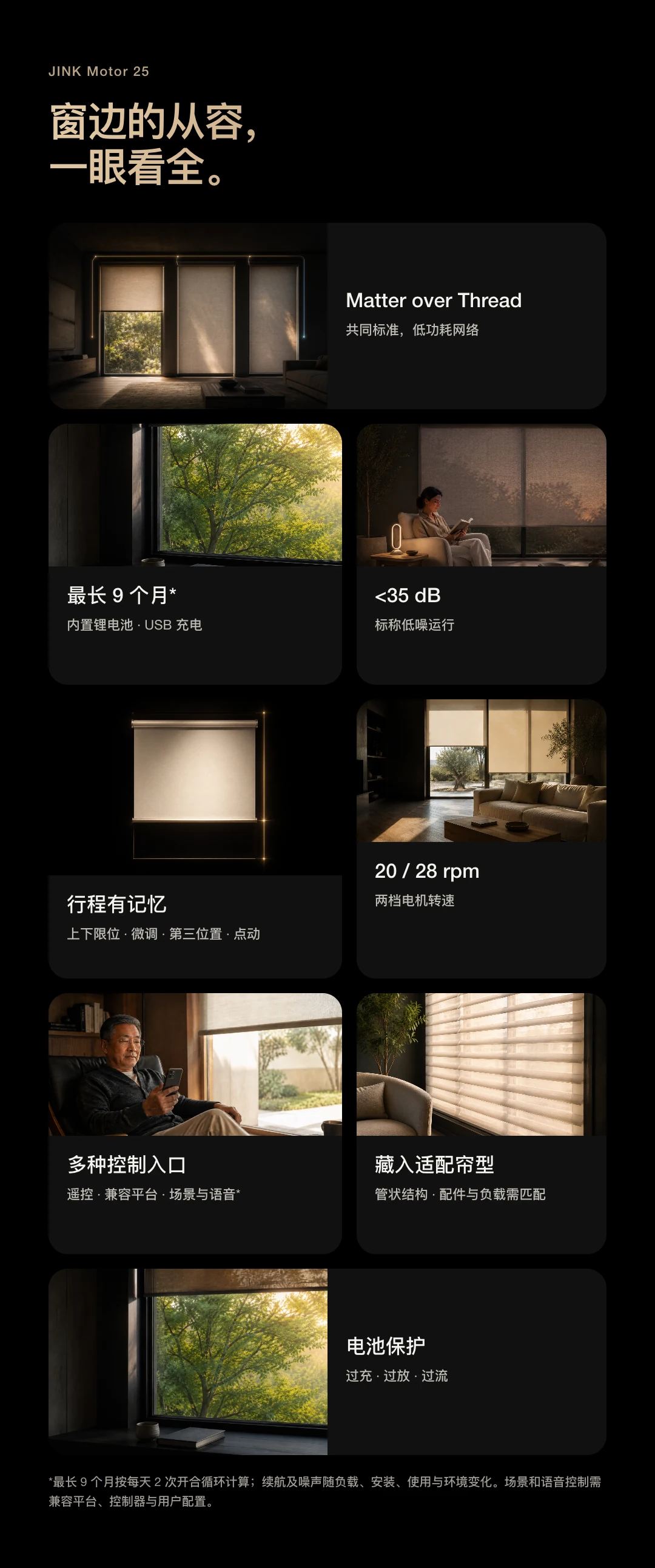 JINK 智能卷帘电机 25 中文产品资料,第 2 部分