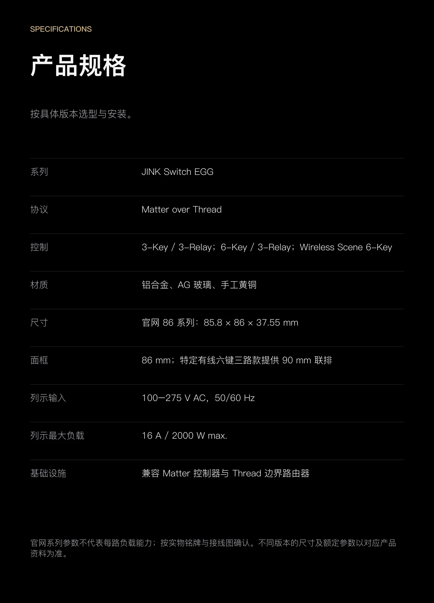 JINK 智能墙壁开关 EGG 中文产品资料,第 16 部分