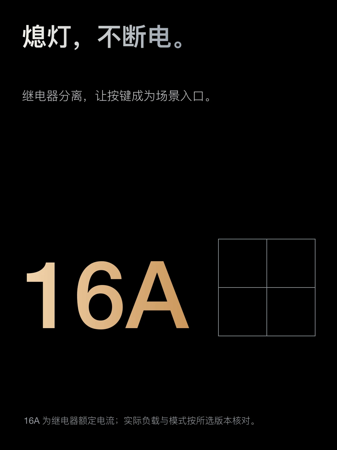 JINK 智能墙壁开关 8E · 场景与功能 3