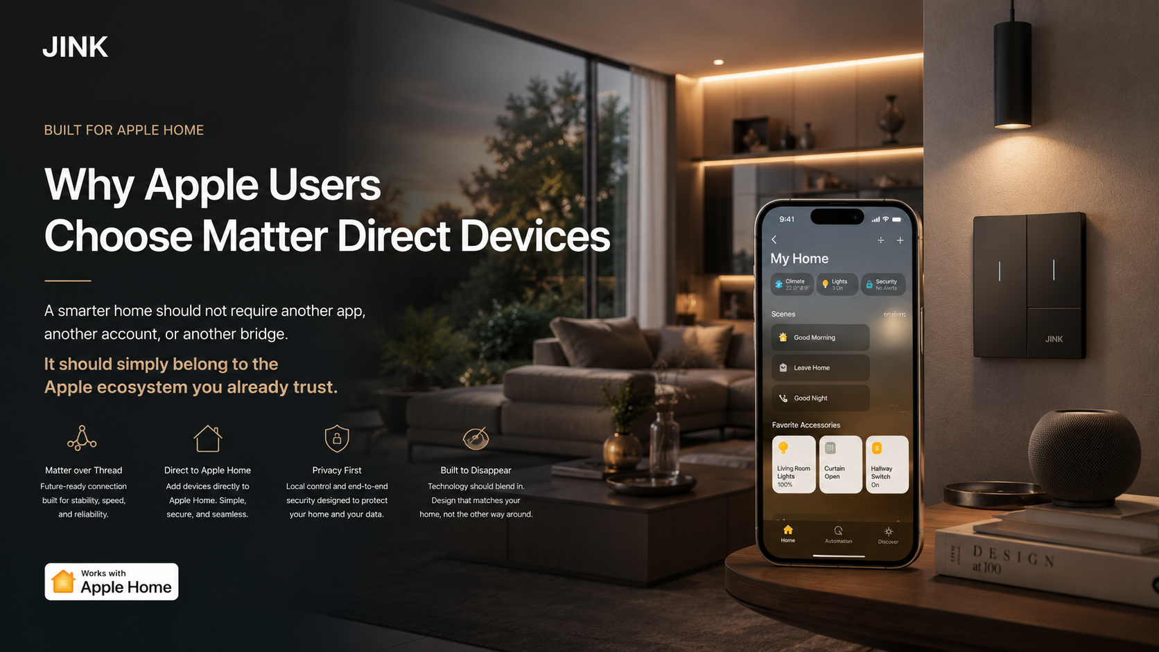 Why Apple Users Choose Matter Direct Devices: A Smarter Home Without Another System