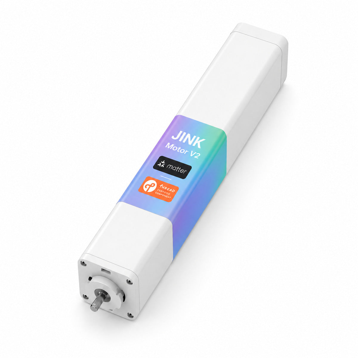 JINK Motor V2 Matter smart curtain controller — standardized 1x1 media