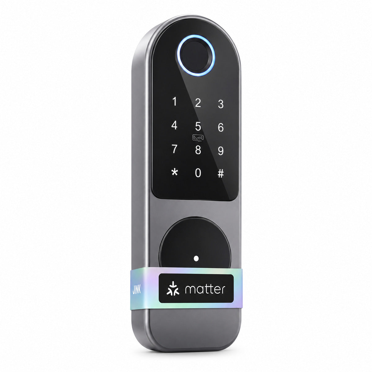JINK Gate Lock H4 smart gate lock — standardized 1x1 media