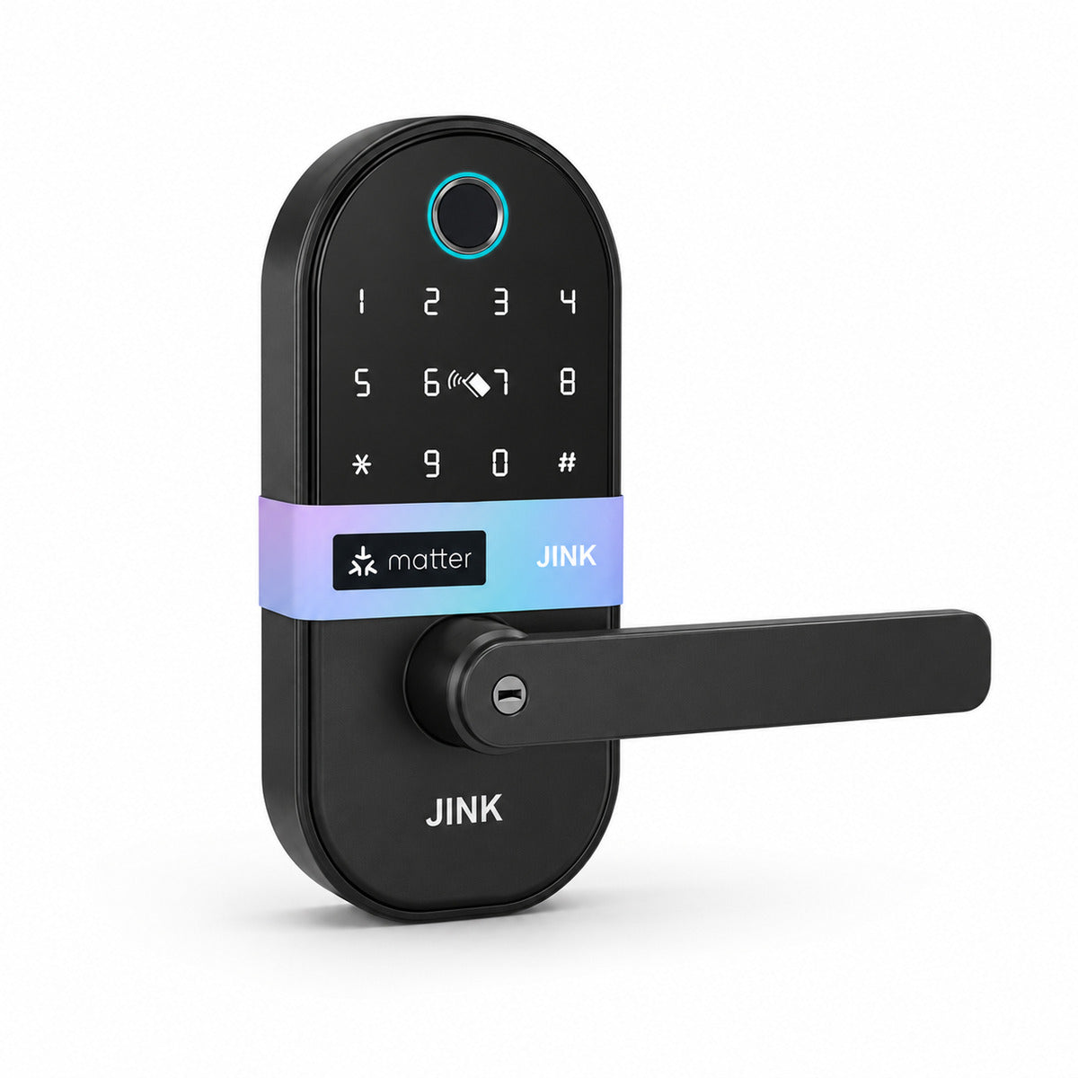 JINK Lock Air Matter smart door lock — standardized 1x1 media