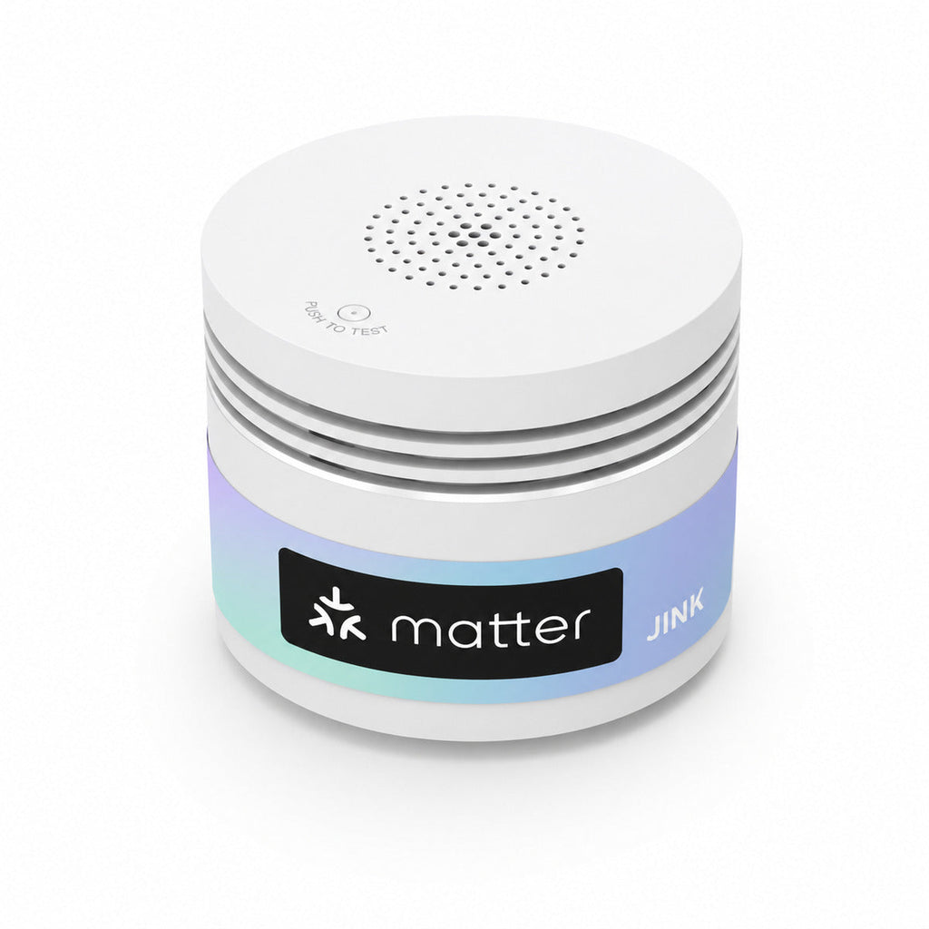 JINK Smoke Sensor smart home safety sensor — standardized 1x1 media
