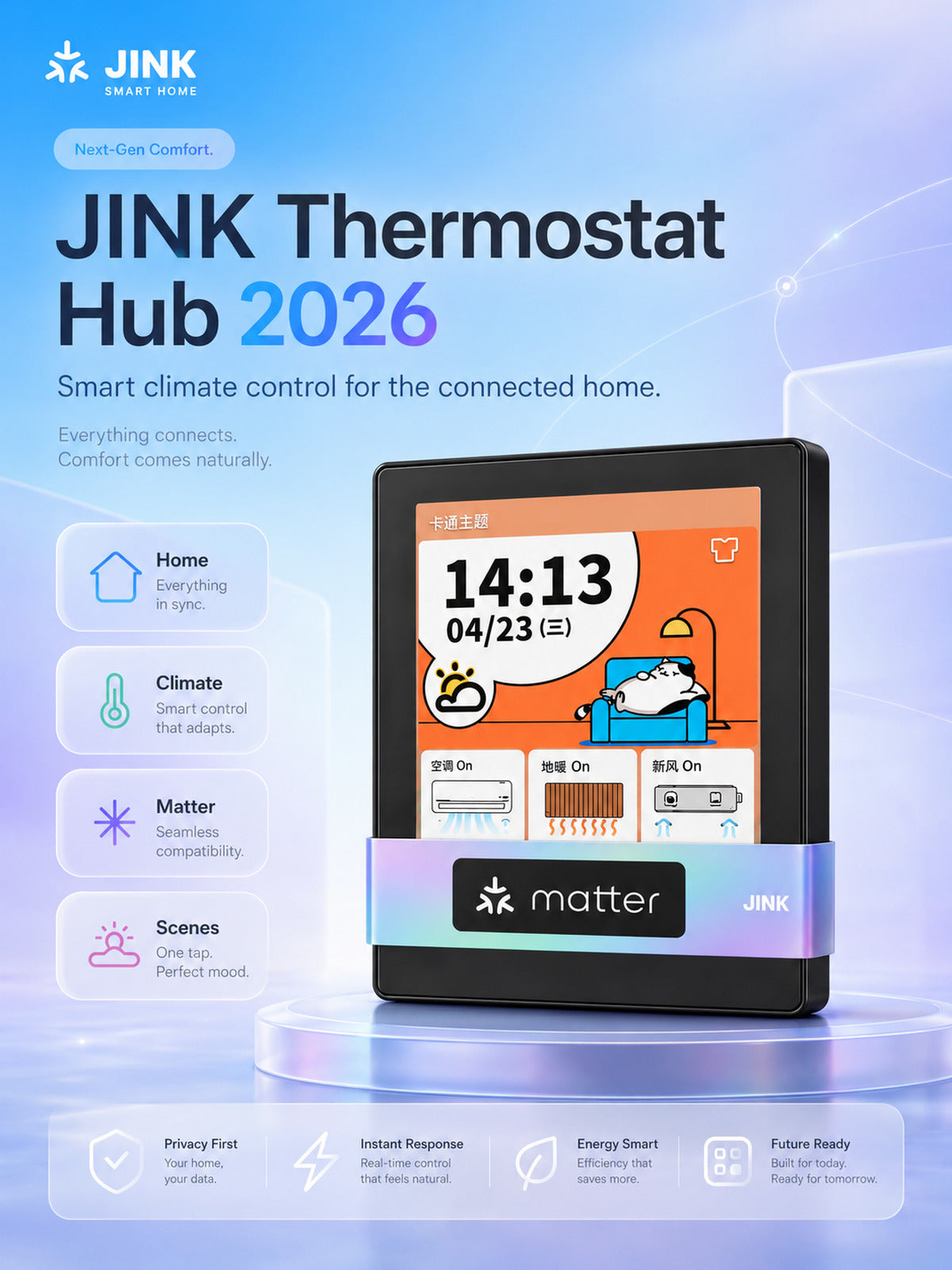 jink thermostat hub 2026 — standardized 3x4 media