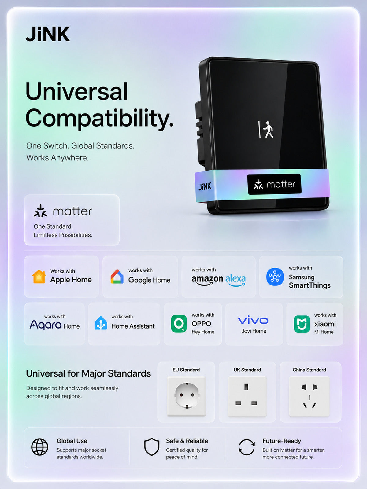 JINK Switch 2.5D Neo — standardized 3x4 media