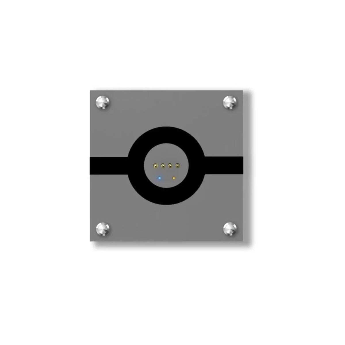 iPad magnetic wall charger for Apple Home control — standardized 1x1 media