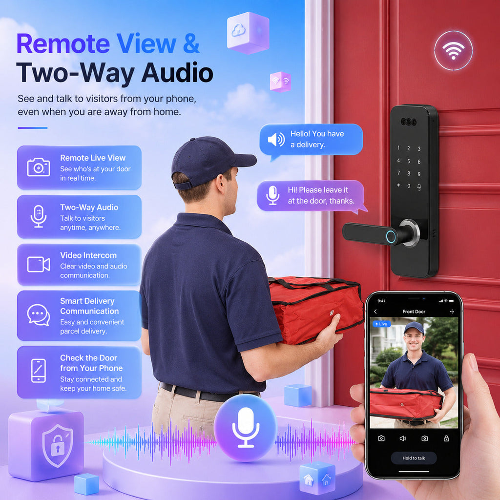 JINK Door Lock H25 — standardized 1x1 media