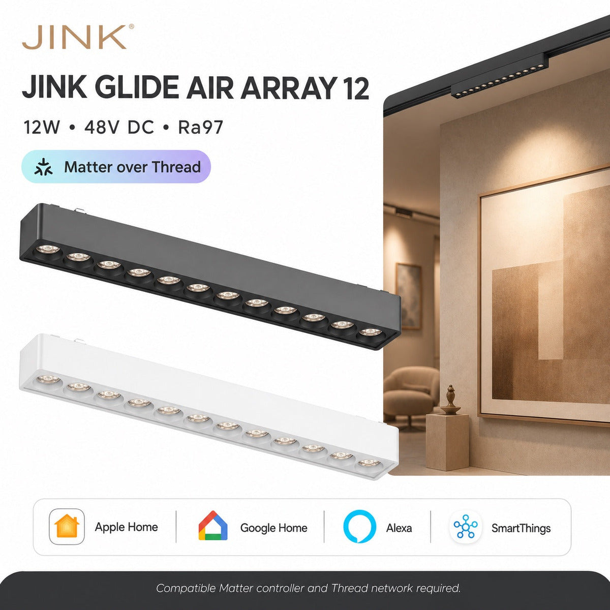 JINK Glide Air Array 12 Matter over Thread comprehensive hero — standardized 1x1 media
