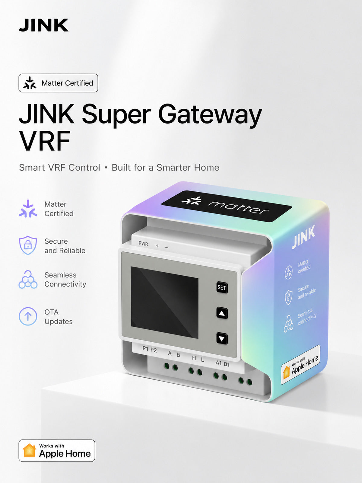 jink thermostat vrf — standardized 3x4 media