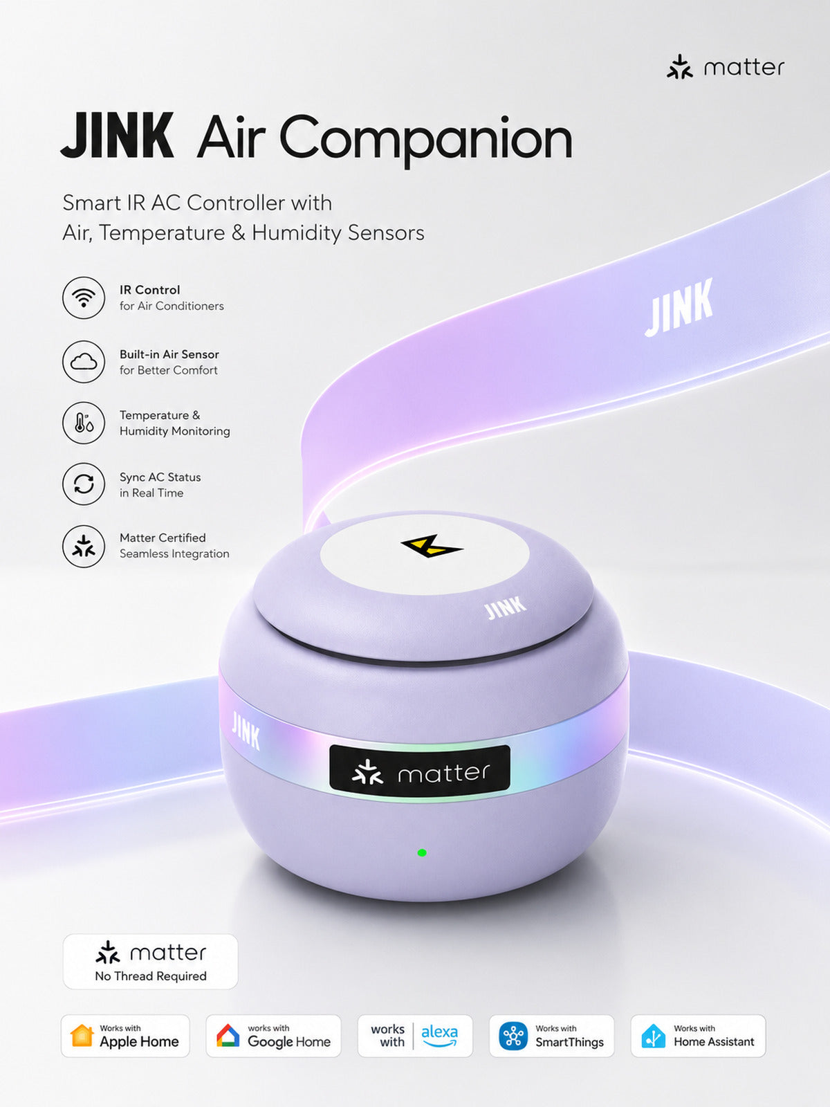 JINK Super Gateway Air — Smart Home Hub — standardized 3x4 media