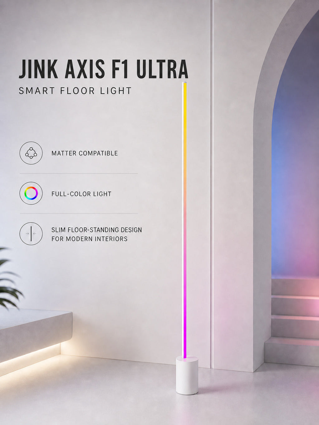JINK Axis F1 Ultra product feature specifications — standardized 3x4 media