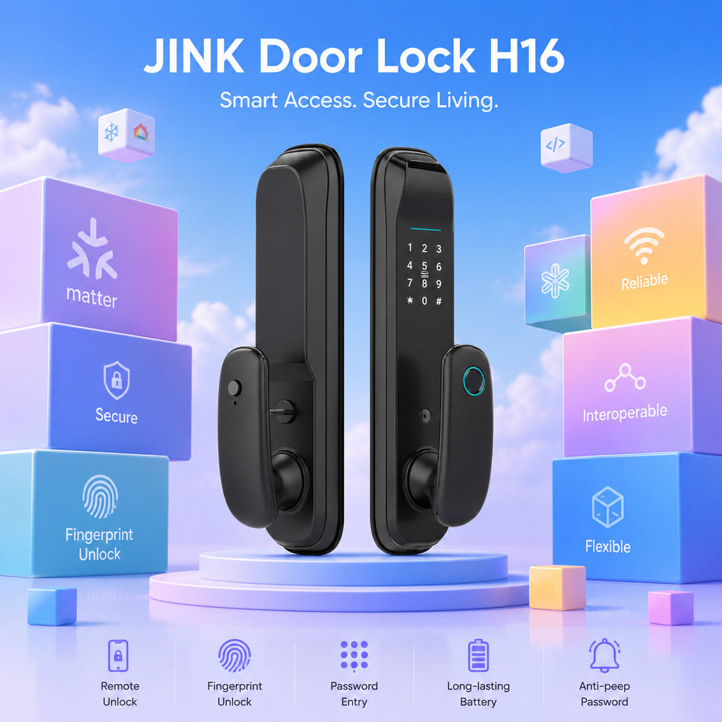 JINK Door Lock H16 — standardized 1x1 media