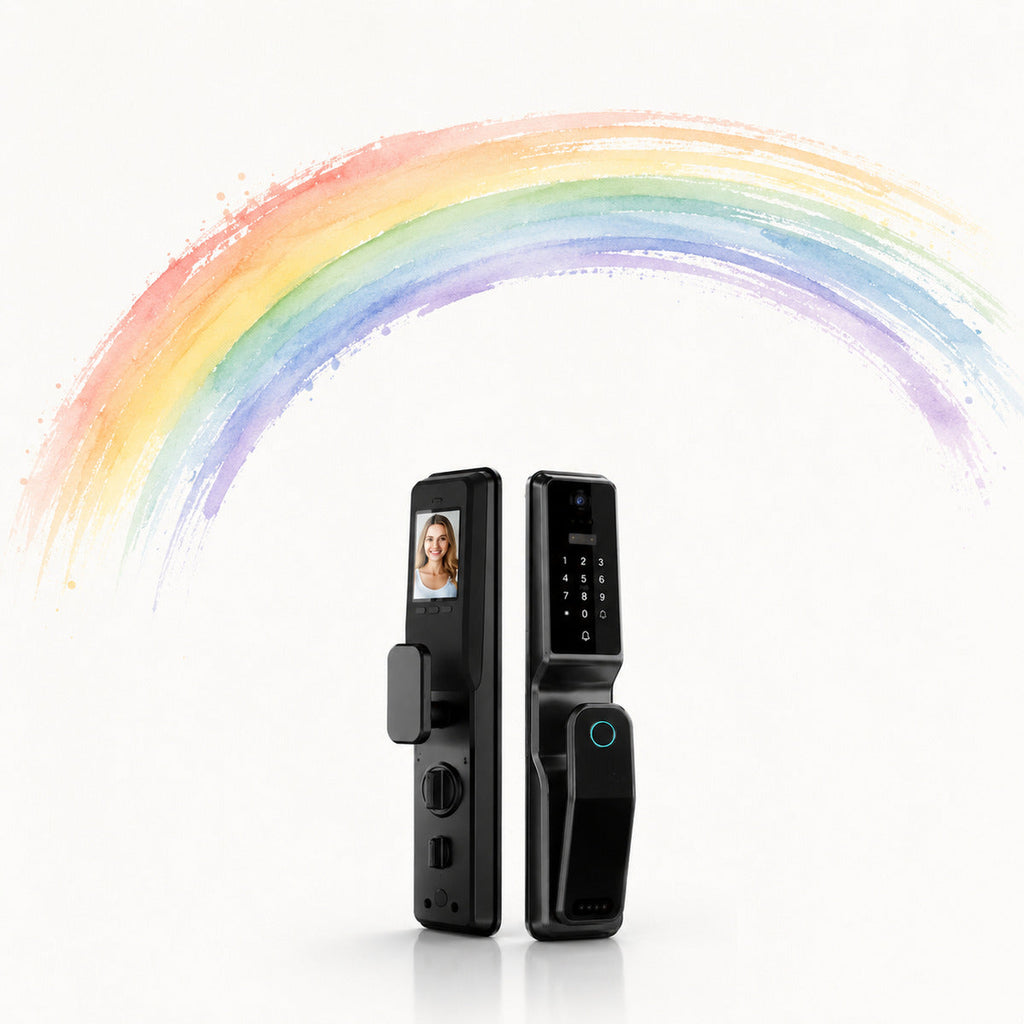 JINK Door Lock P8 — standardized 1x1 media