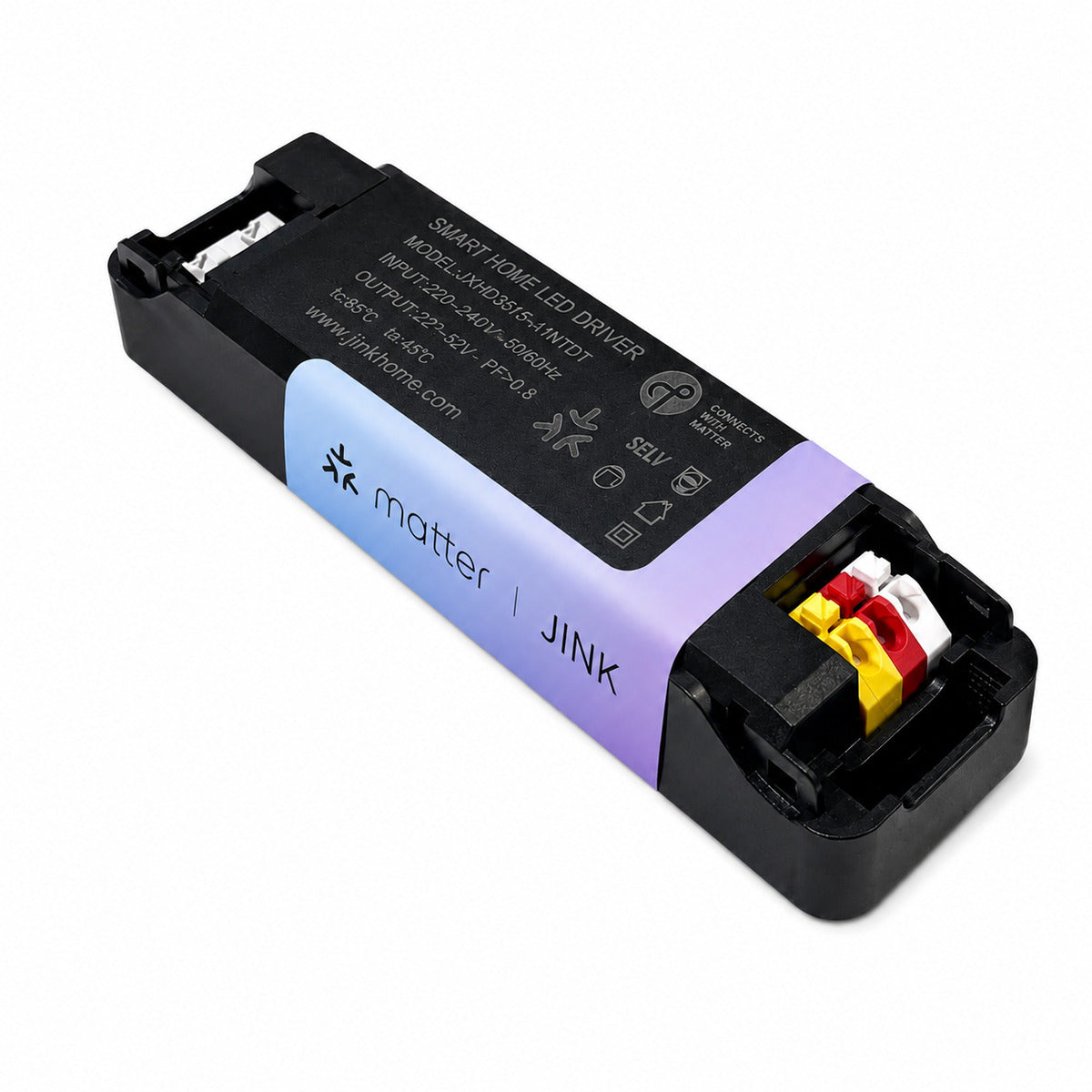 JINK Flux Pro Matter smart LED driver — standardized 1x1 media