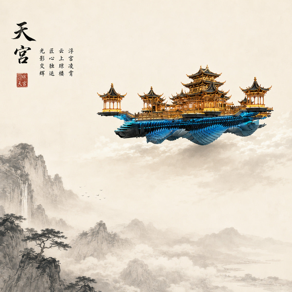 jink tiangong — standardized 1x1 media
