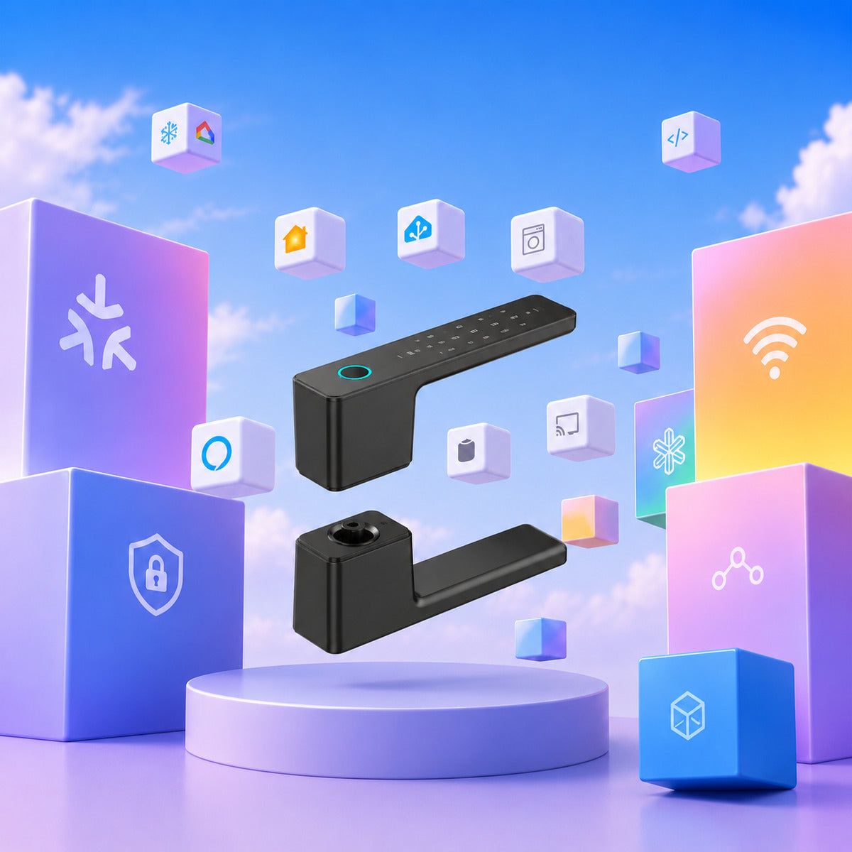 JINK Door Lock H29 — standardized 1x1 media