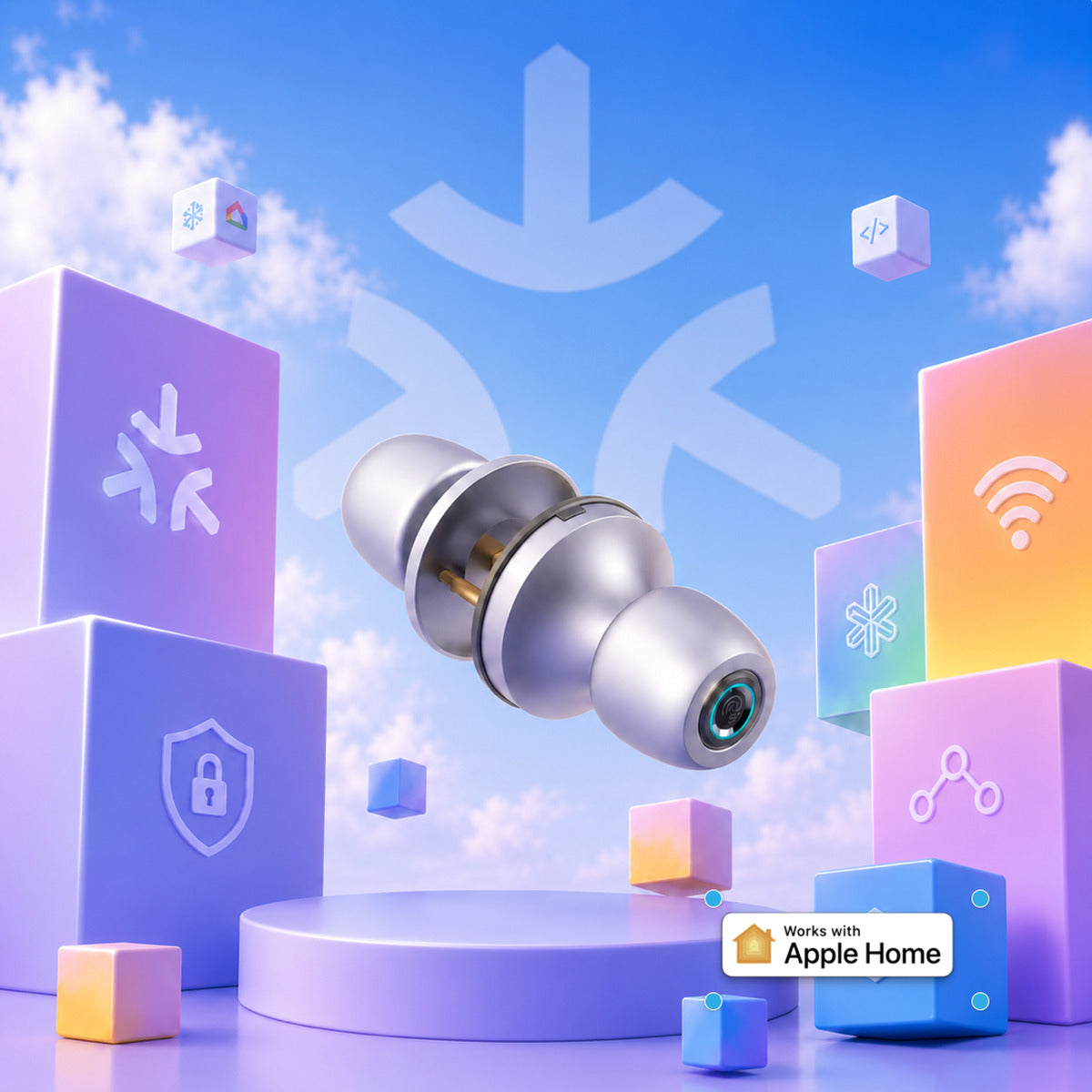 JINK Door Lock H43 — standardized 1x1 media