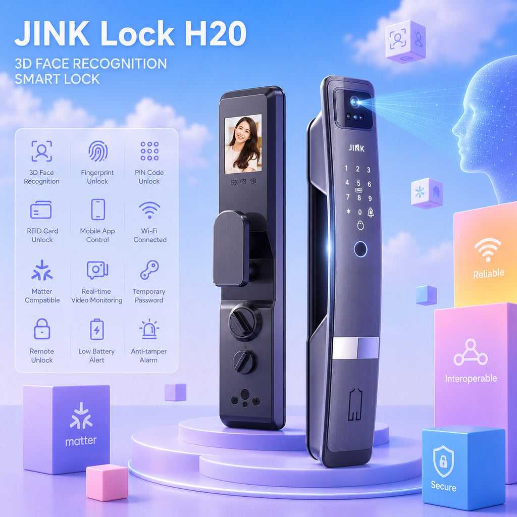JINK Door Lock H20 — standardized 1x1 media