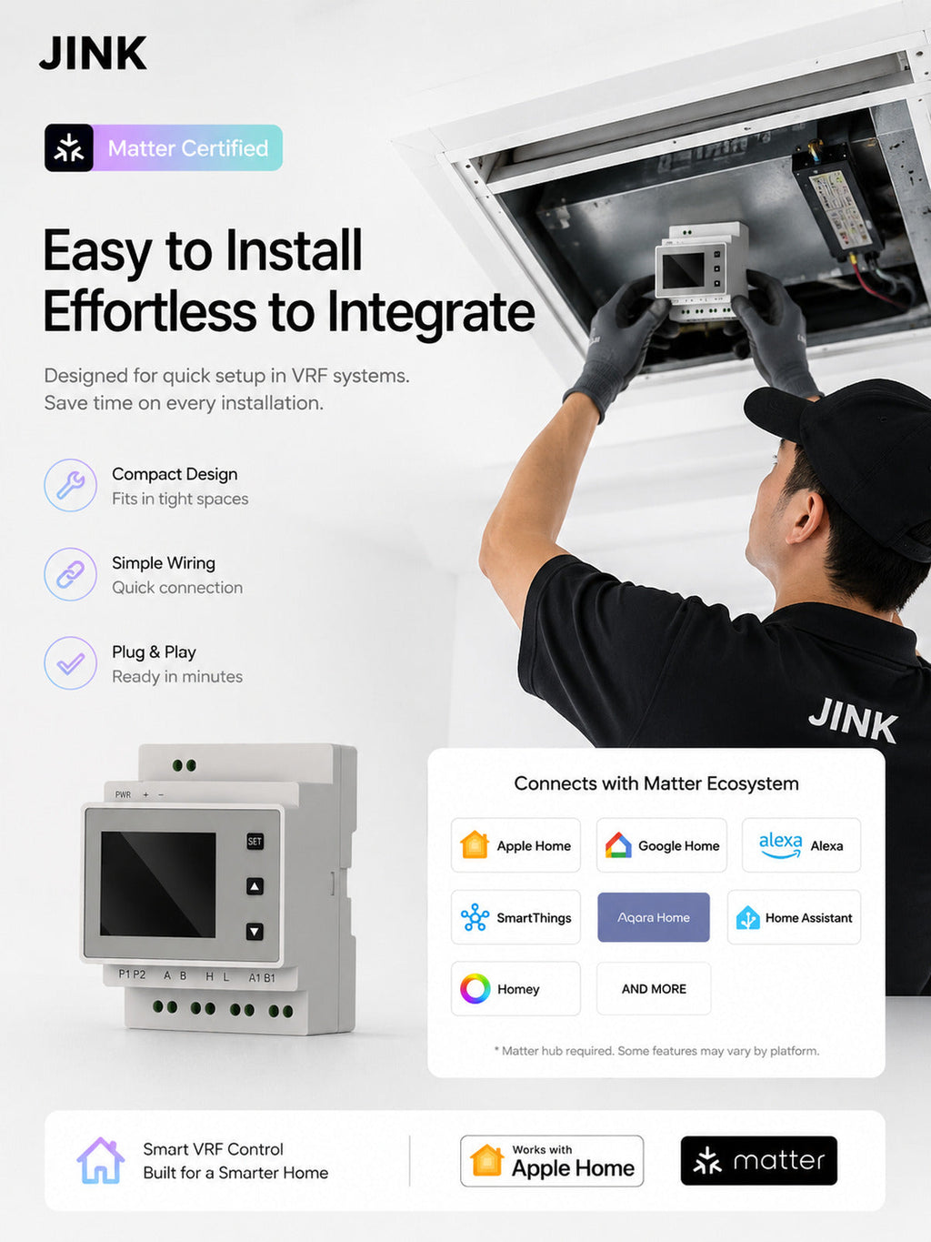jink thermostat vrf — standardized 3x4 media