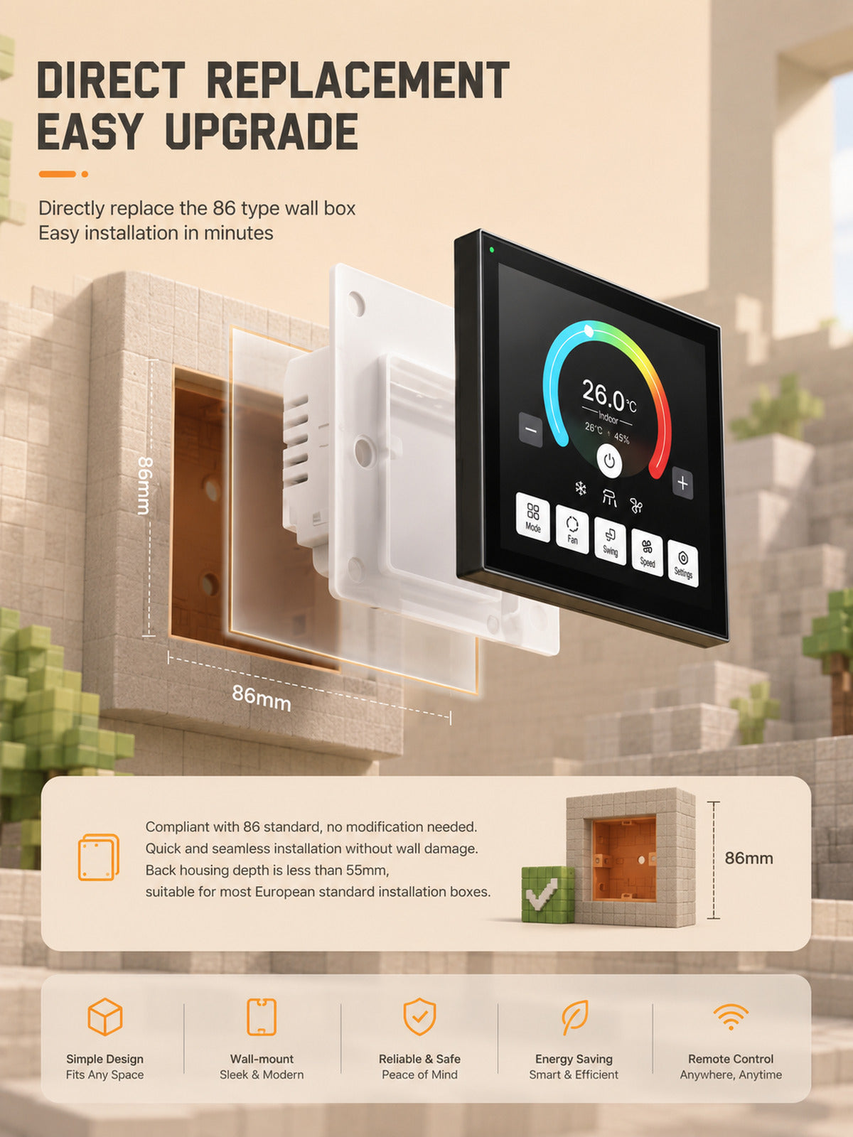 jink thermostat a1 — standardized 3x4 media