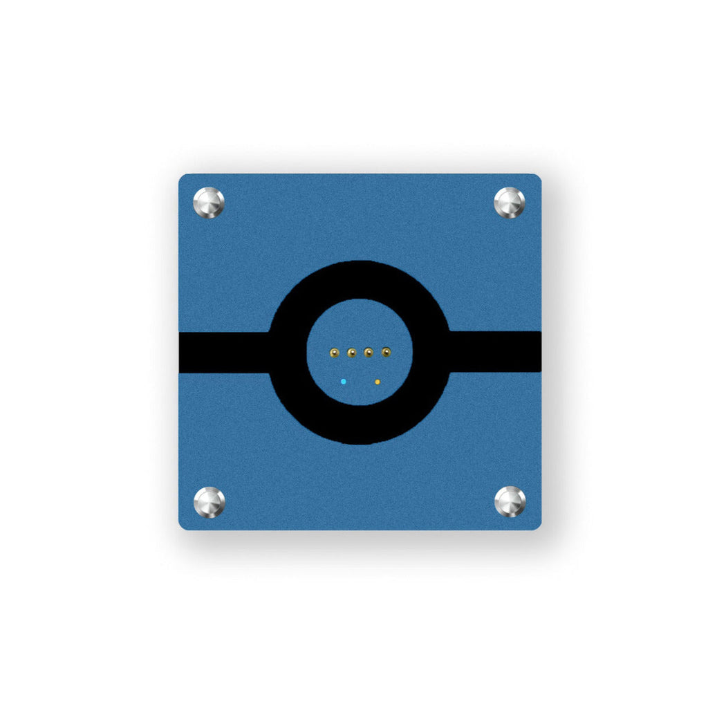 86 mm in-wall iPad magnetic charging switch — standardized 1x1 media