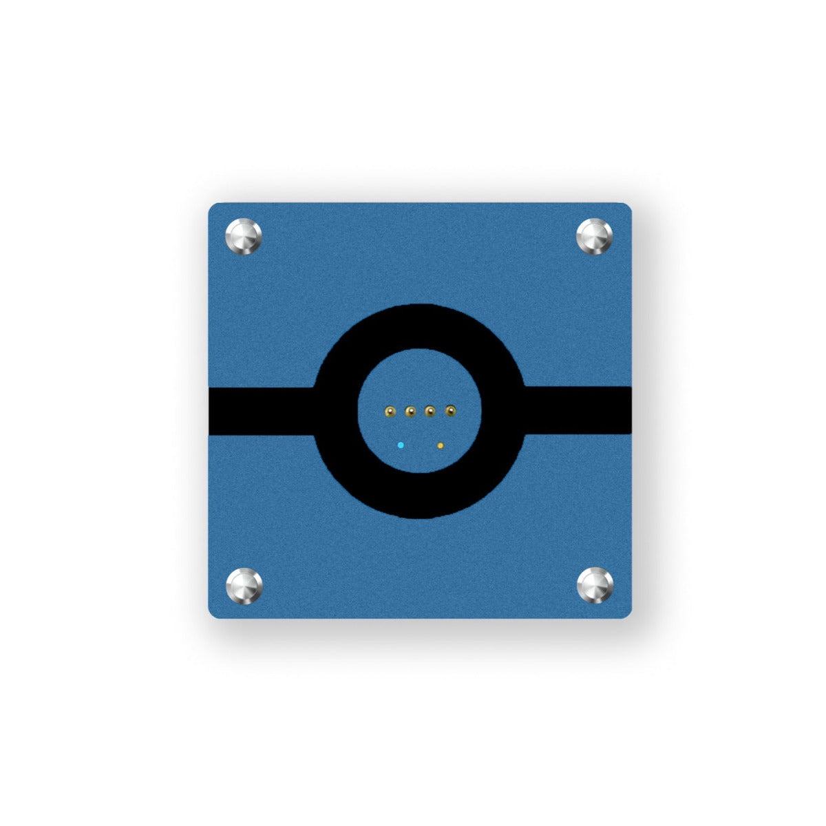 86 mm in-wall iPad magnetic charging switch — standardized 1x1 media