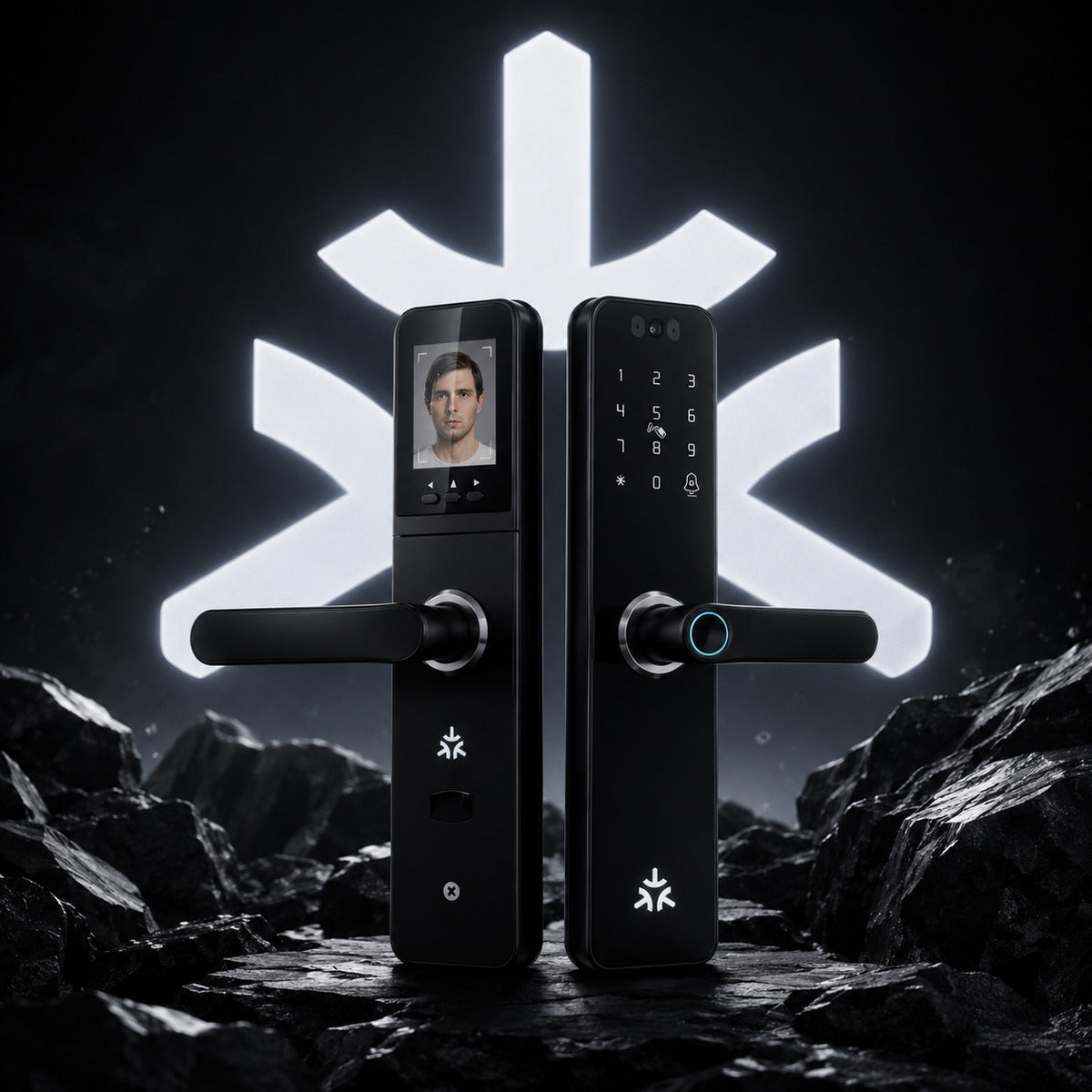 JINK Door Lock H06 — standardized 1x1 media