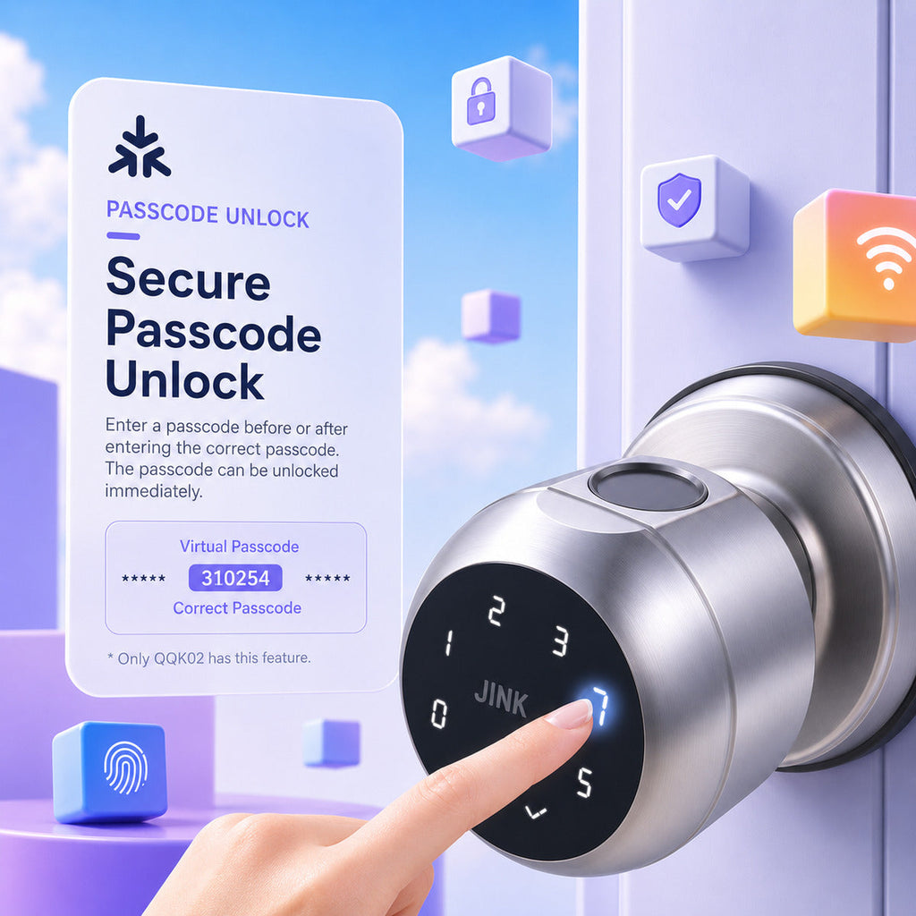 JINK Door Lock H28 — standardized 1x1 media