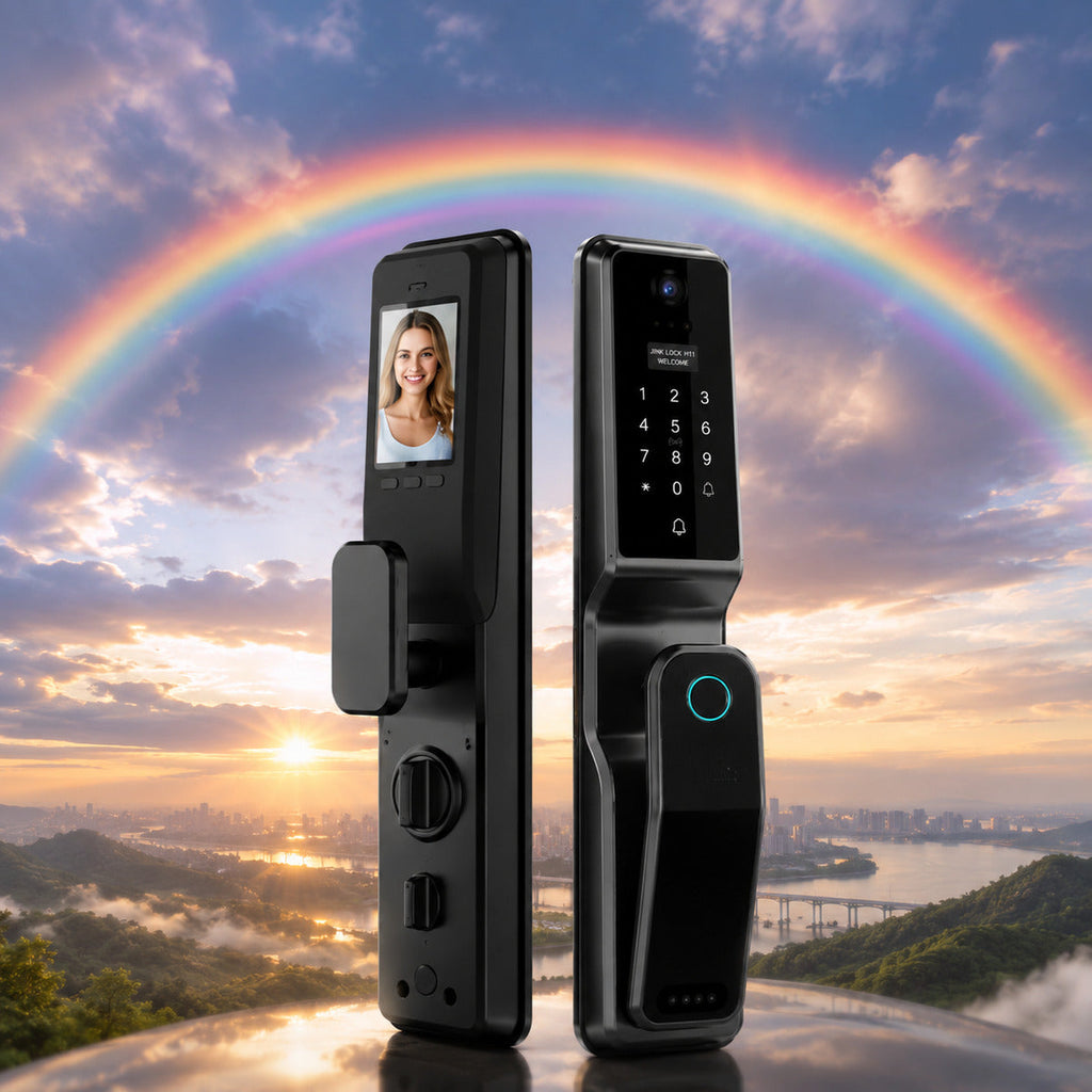 JINK Door Lock P8 — standardized 1x1 media