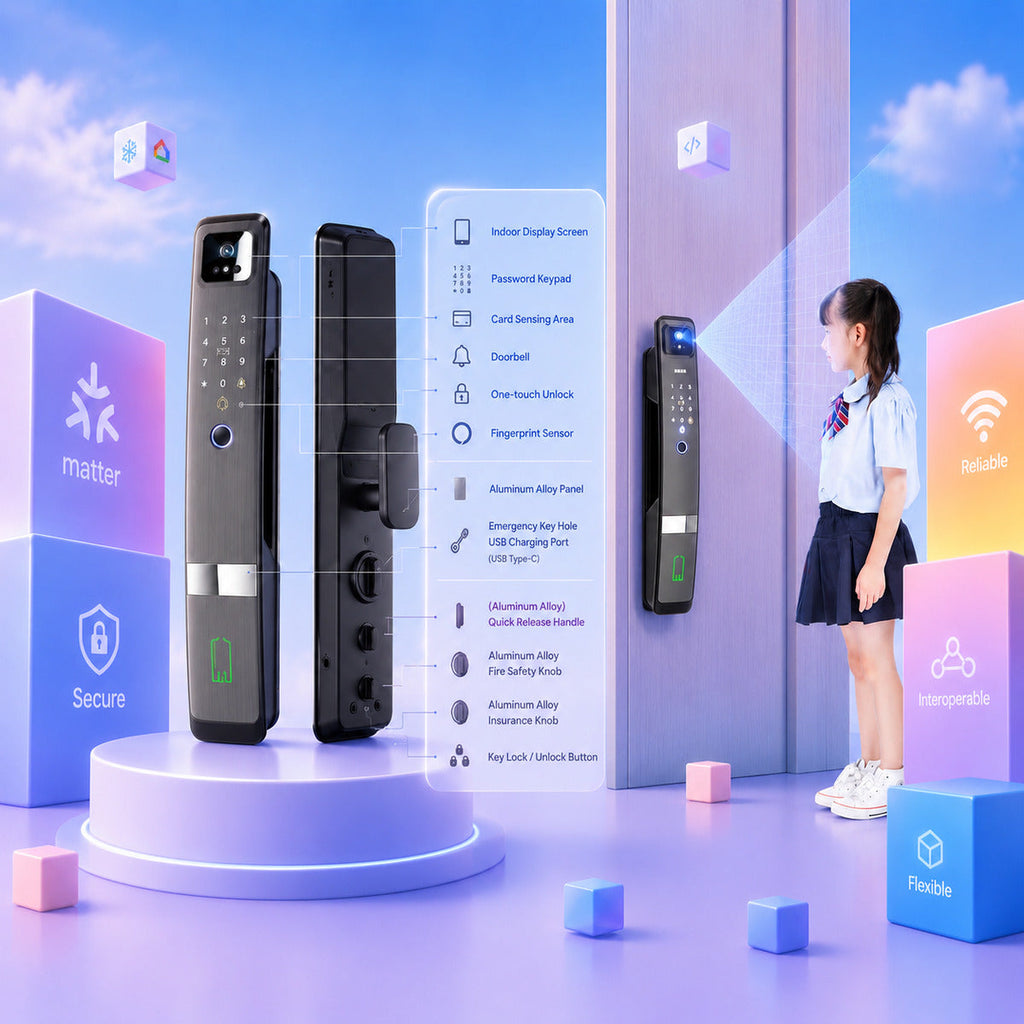JINK Door Lock H20 — standardized 1x1 media