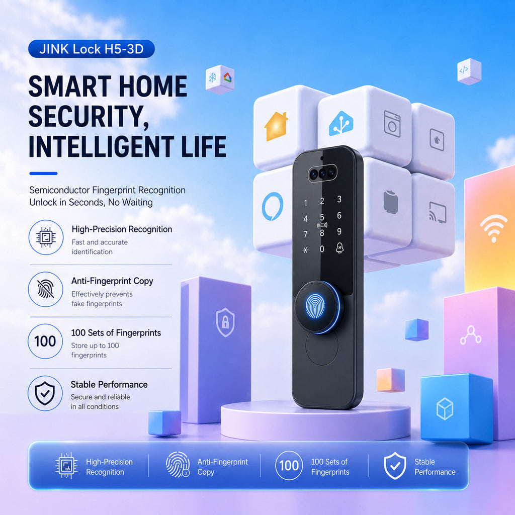 JINK Door Lock H5-3D — standardized 1x1 media