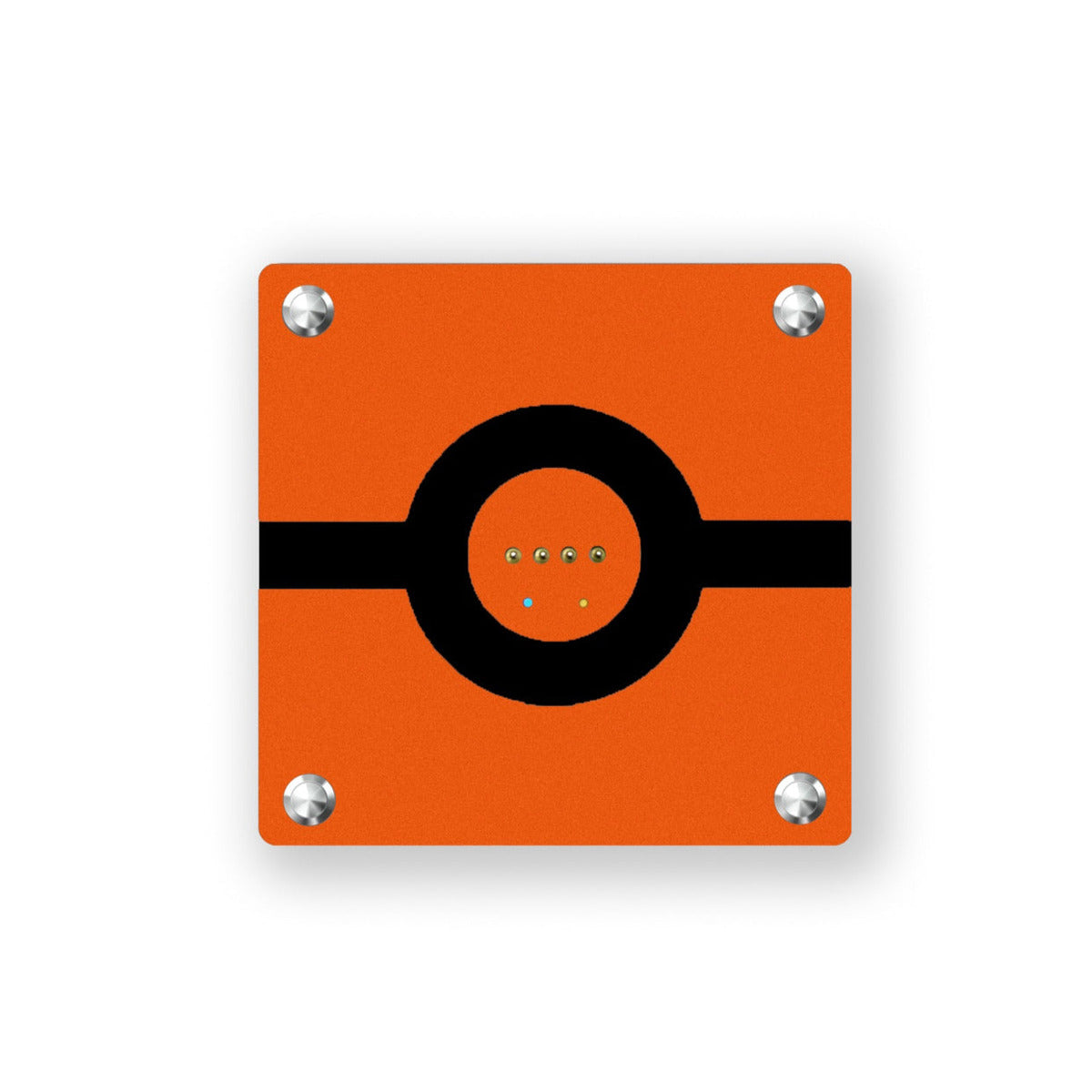 Magnetic iPad wall dock and Matter smart switch — standardized 1x1 media