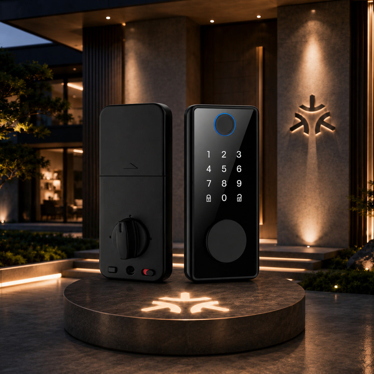 JINK Door Lock B100 — standardized 1x1 media