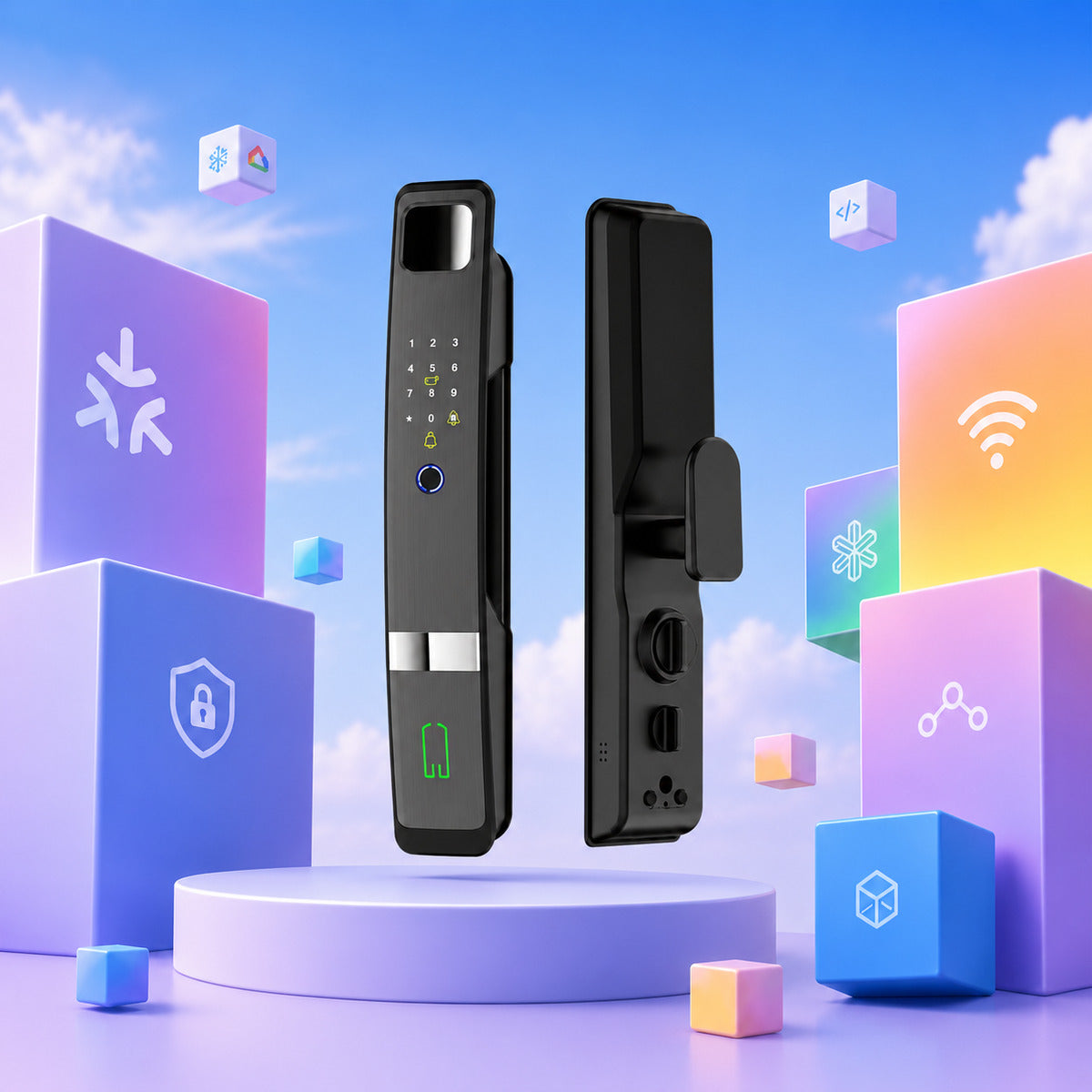 JINK Door Lock H20 — standardized 1x1 media