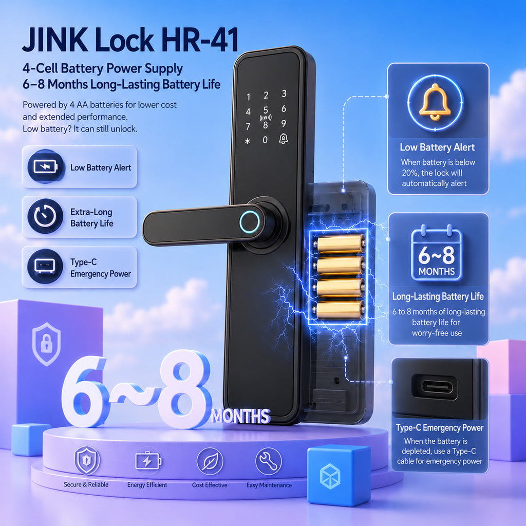 JINK Door Lock HR-41 — standardized 1x1 media