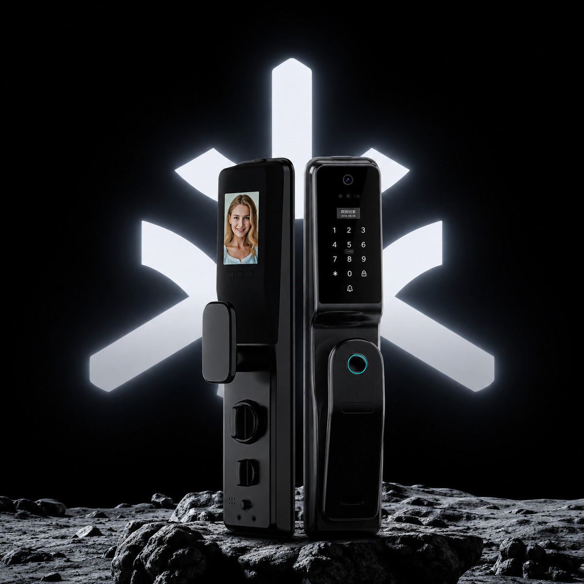 JINK Door Lock P8 — standardized 1x1 media