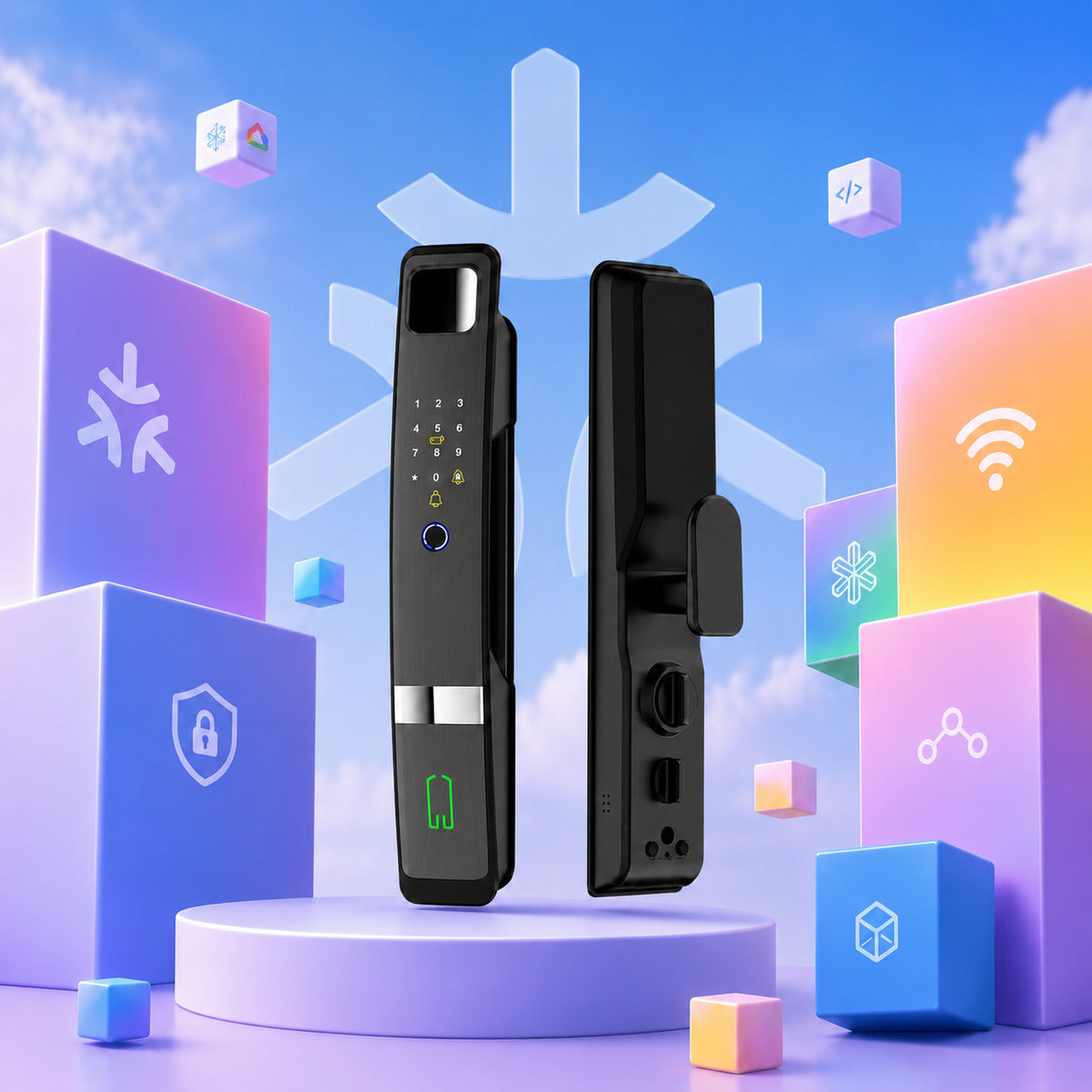 JINK Door Lock H20 — standardized 1x1 media