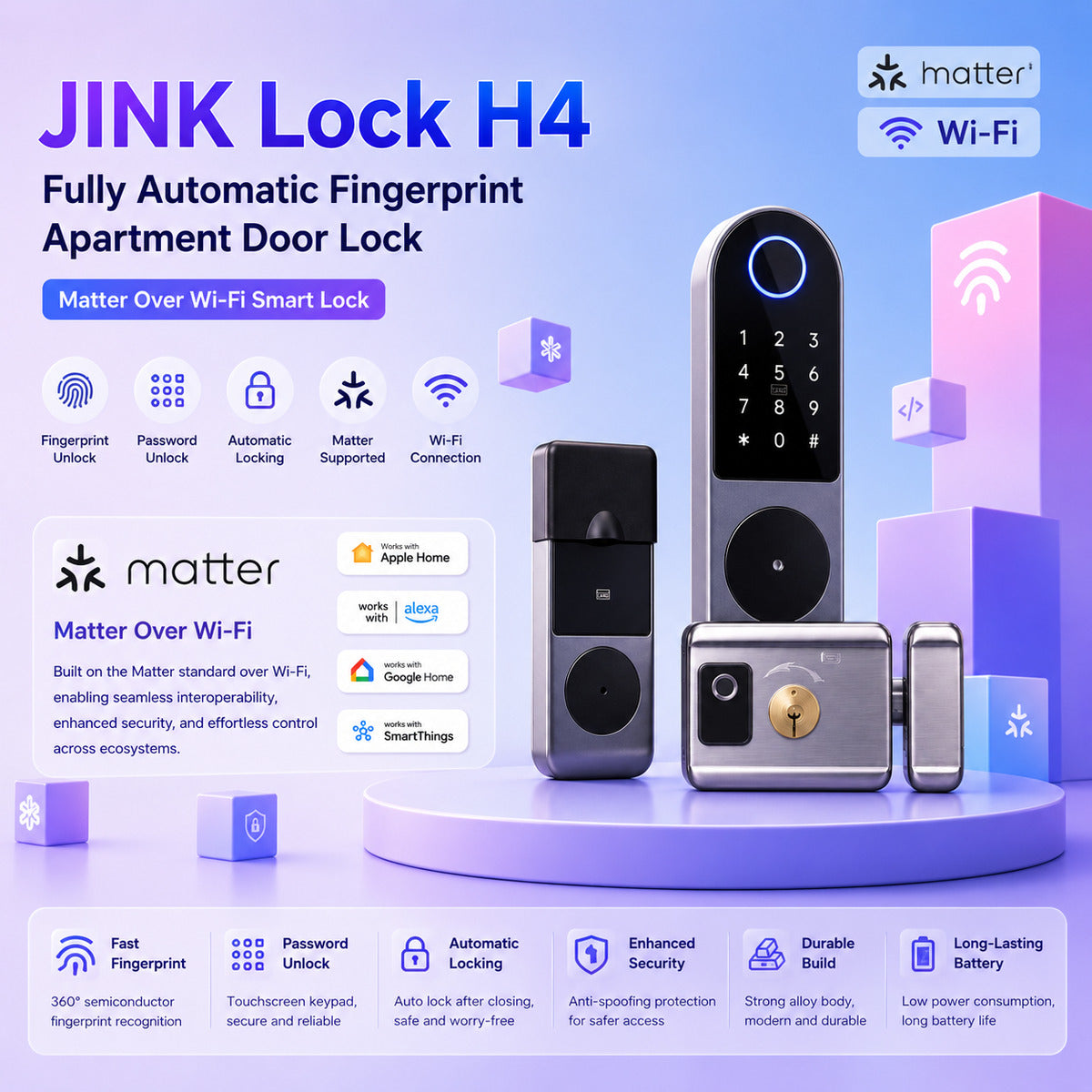 JINK Gate Lock H4 — standardized 1x1 media