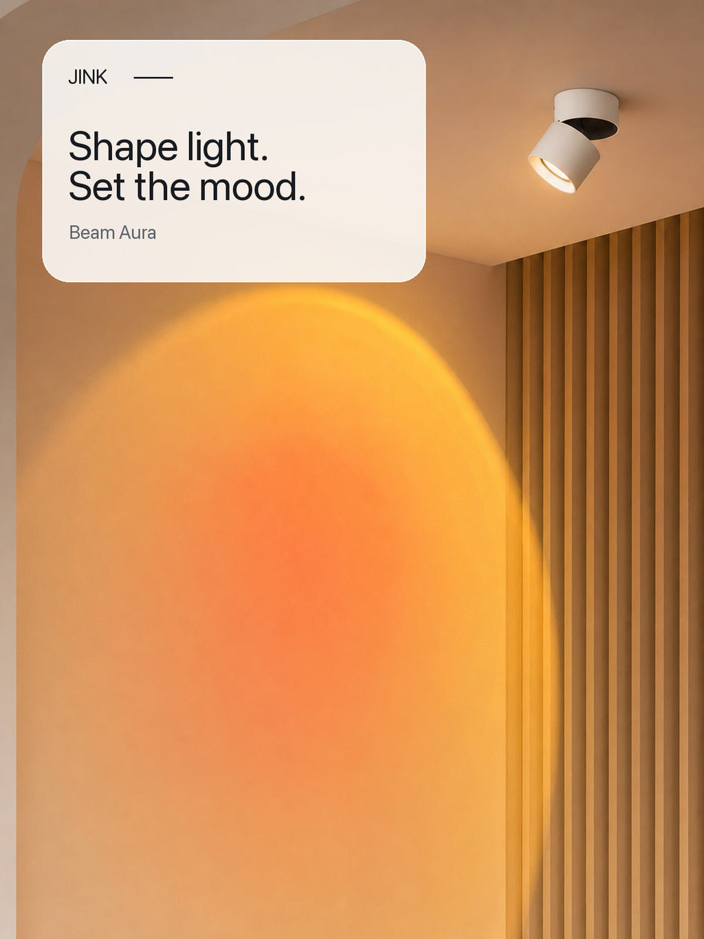 JINK Beam Aura — Smart Accent Light — standardized 3x4 media