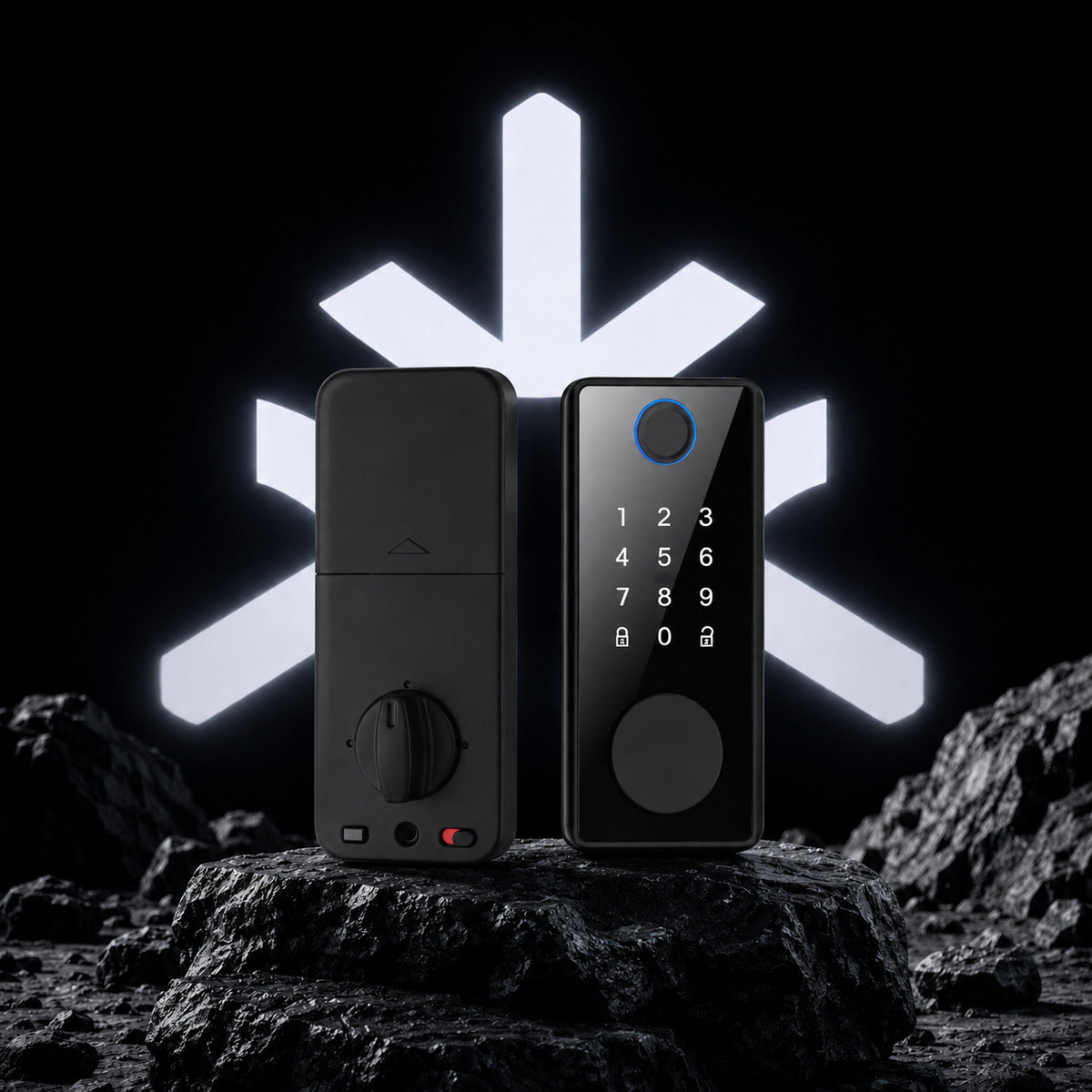 JINK Door Lock B100 — standardized 1x1 media