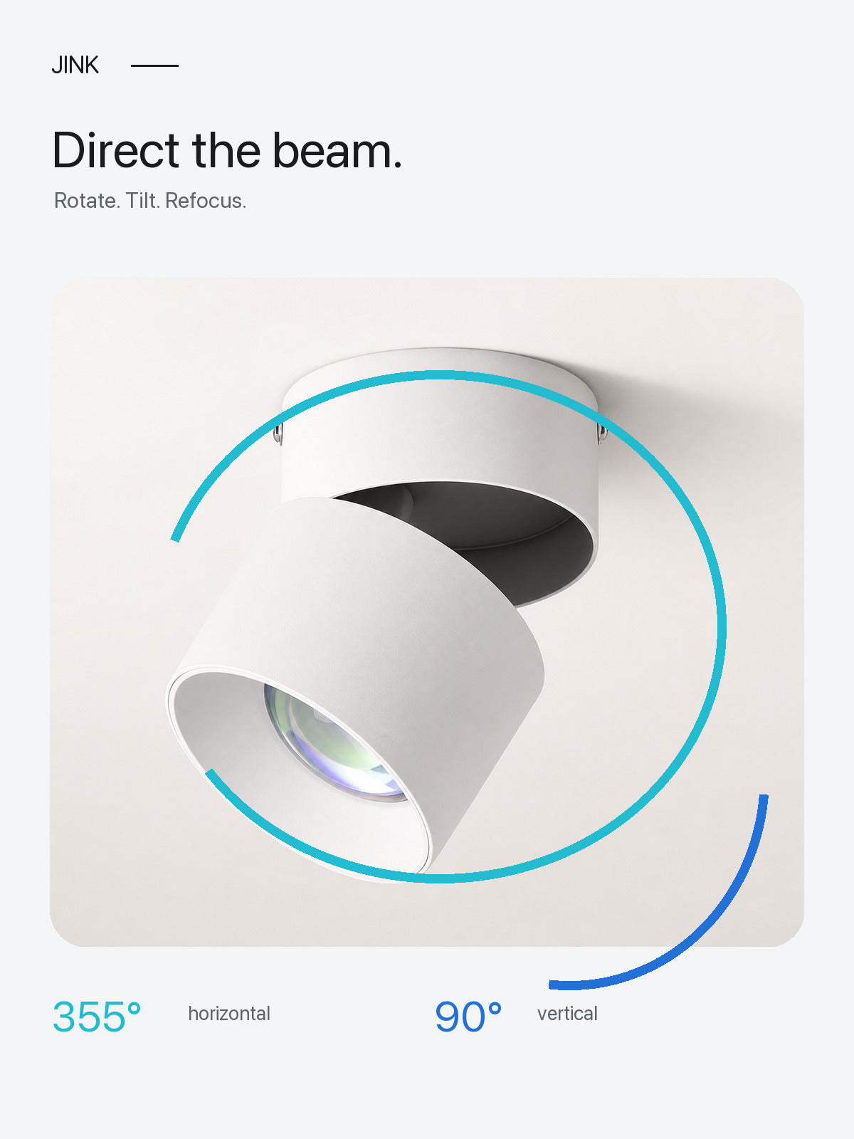 JINK Beam Aura — Smart Accent Light — standardized 3x4 media