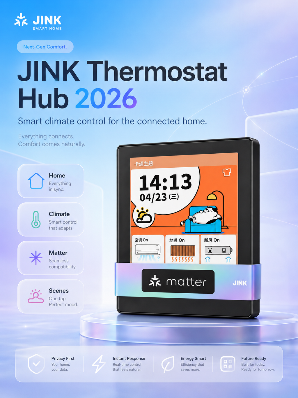 JINK Thermostat Hub 2026