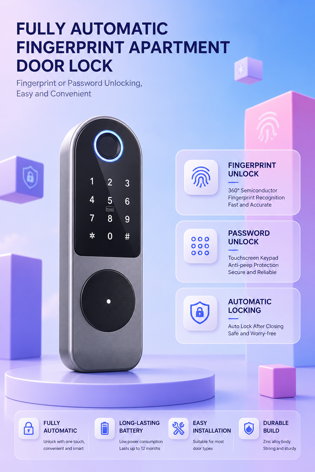 JINK Door Lock H4