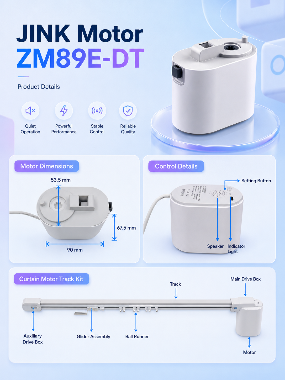 JINK Motor ZM89E-DT
