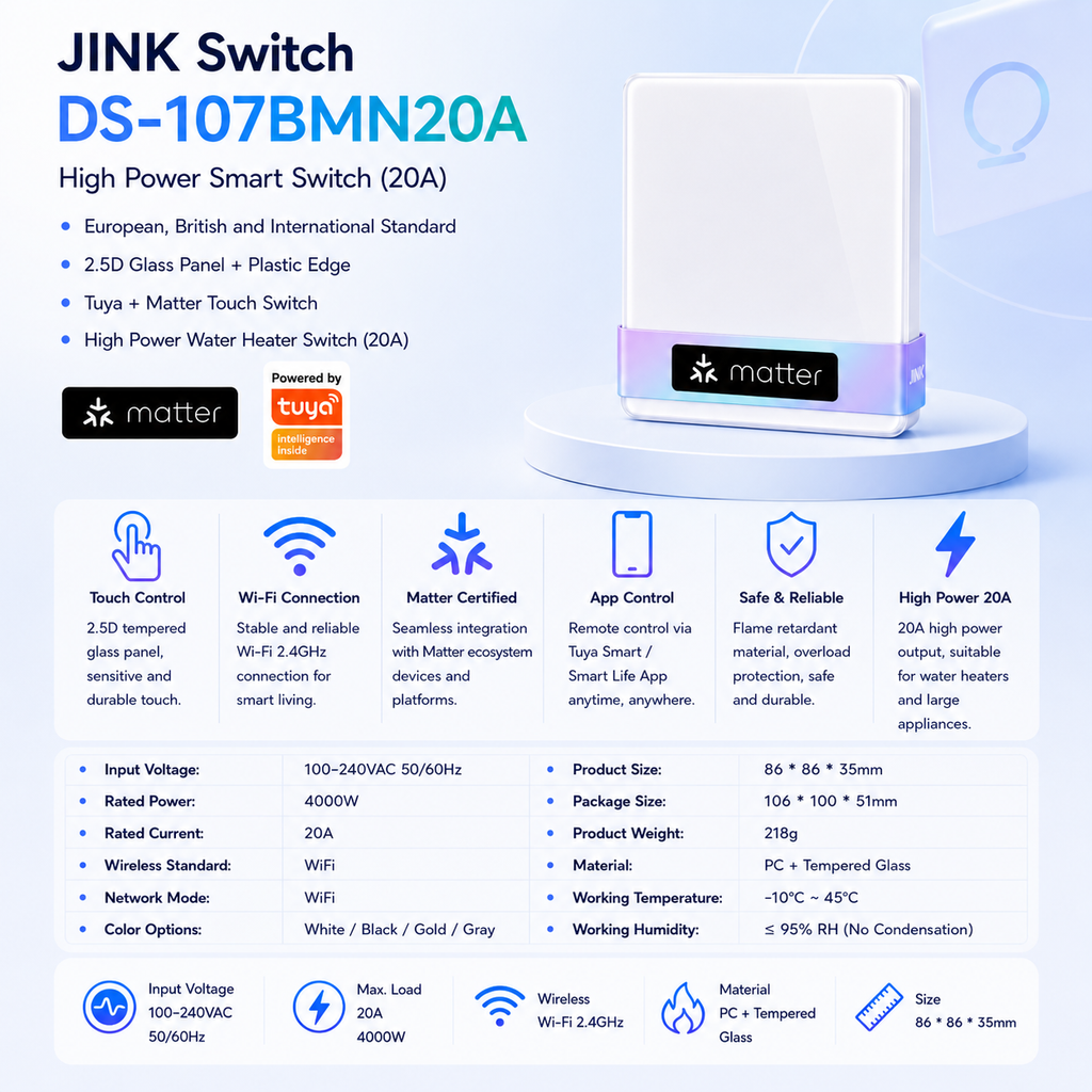 JINK Switch DS-107BMN20A