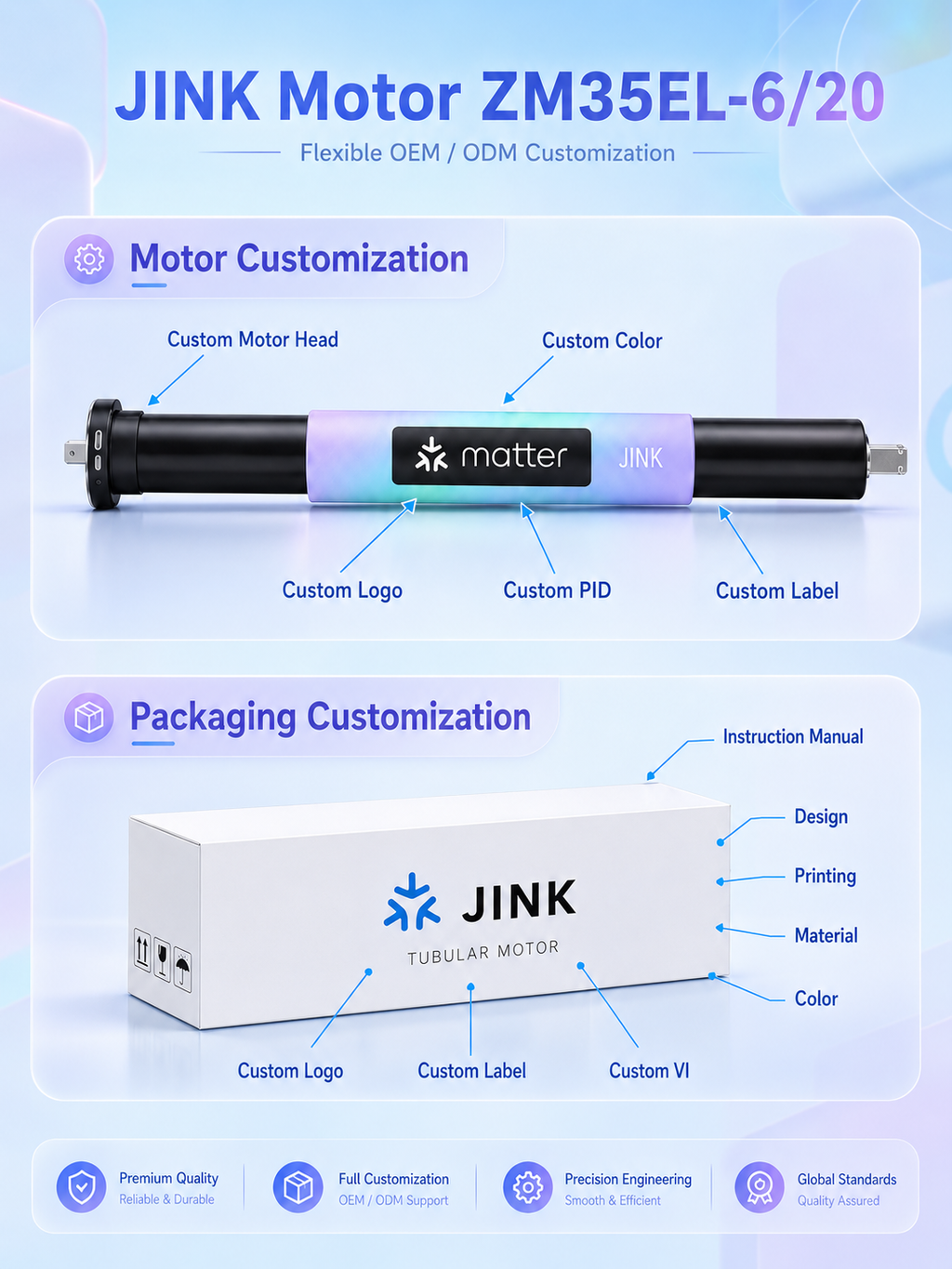 JINK Motor ZM35EL-6/20
